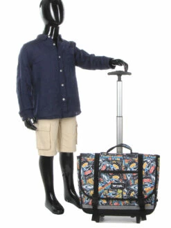 Cartable à Roulettes Rip Curl Mayhem Wheeley Satchel 38 Cm -Delsey Soldes Magasin cartables scolaires rip curl 856126z