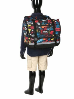 Cartable Rip Curl Comic Type Satchel 38 Cm -Delsey Soldes Magasin cartables scolaires rip curl 856182z