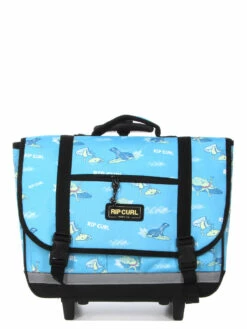 Cartable à Roulettes Rip Curl Animal Ocean Wheeley Satchel 38 Cm -Delsey Soldes Magasin cartables scolaires rip curl 856233z
