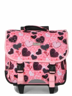 Cartable à Roulettes Snowball Romantique Coeur 38 Cm -Delsey Soldes Magasin cartables scolaires snowball 784913z