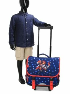 Cartable à Roulettes Snowball Kid Robot Dino 41 Cm 37 Cartable à Roulettes Snowball Kid Robot Dino 41 Cm -Delsey Soldes Magasin cartables scolaires snowball 785108z