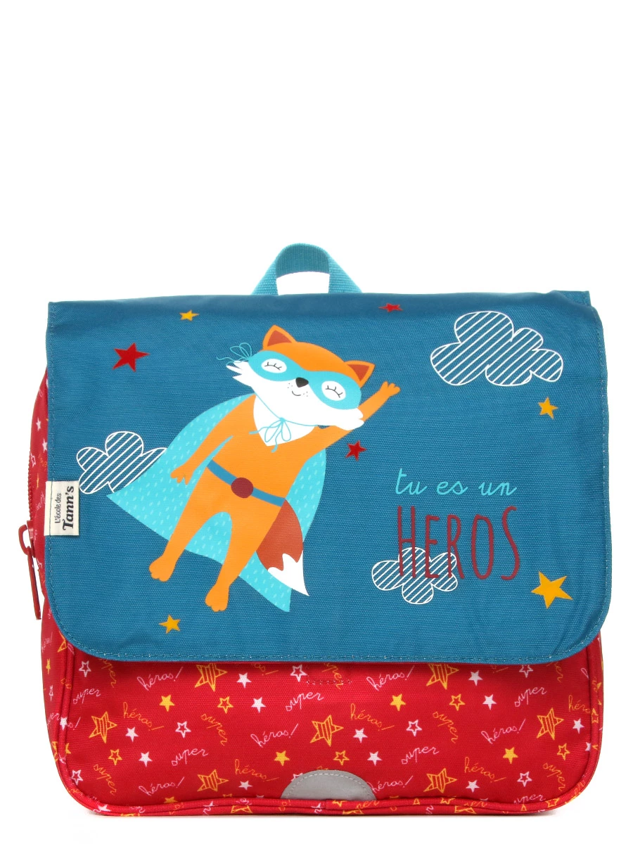 Cartable L'école Des Tann's Super-héros 29 Cm 4 Cartable L'école Des Tann's Super-héros 29 Cm – Image 2