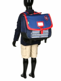 Cartable à Roulettes Tann's Les Fantaisies Hugo 38 Cm -Delsey Soldes Magasin cartables scolaires tanns 744439z