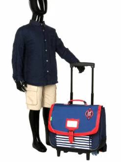 Cartable à Roulettes Tann's Les Fantaisies Hugo 38 Cm -Delsey Soldes Magasin cartables scolaires tanns 744441z