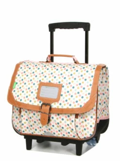 Cartable à Roulettes Tann's Les Fantaisies Claire 38 Cm