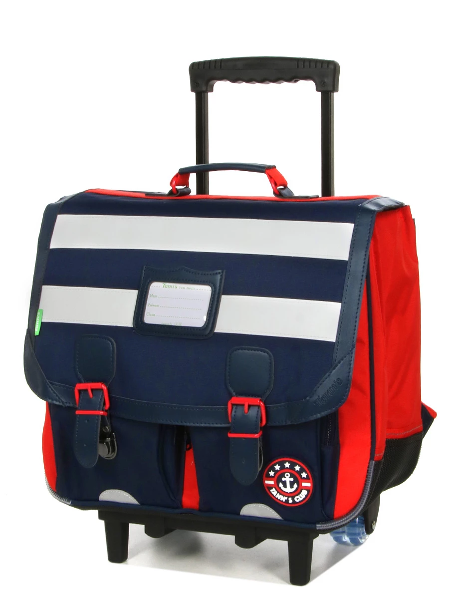 Cartable à Roulettes Tann's Les Fantaisies Gabin 41 Cm 3 Cartable à Roulettes Tann's Les Fantaisies Gabin 41 Cm