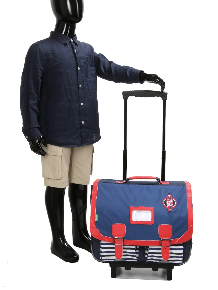 Cartable à Roulettes Tann's Les Fantaisies Hugo 41 Cm 19 Cartable à Roulettes Tann's Les Fantaisies Hugo 41 Cm – Image 17