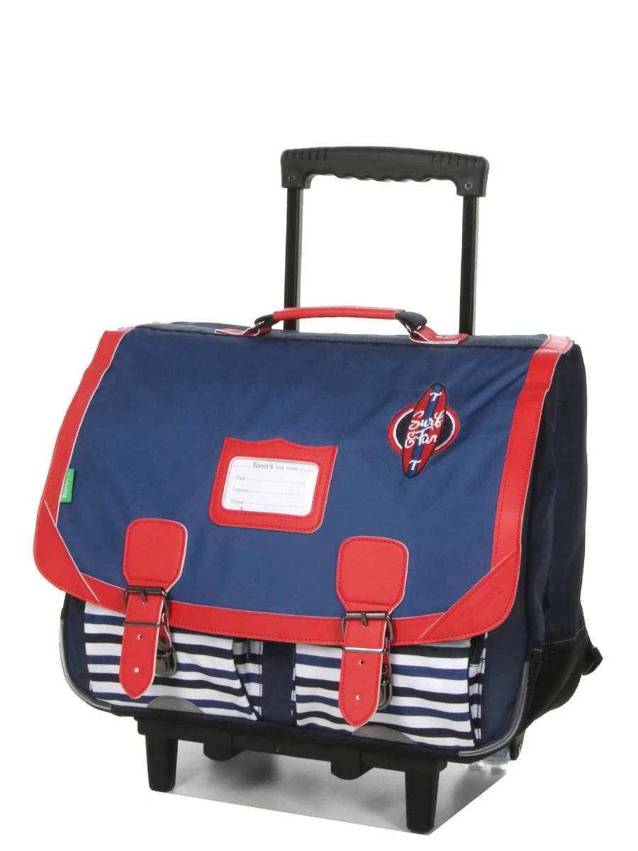 Cartable à Roulettes Tann's Les Fantaisies Hugo 41 Cm 3 Cartable à Roulettes Tann's Les Fantaisies Hugo 41 Cm