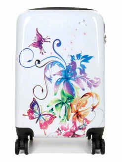 Ensemble 3 Valises Madisson Orchidées -Delsey Soldes Magasin ensemble valise madisson 571283z