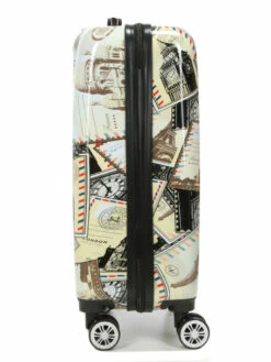 Ensemble 3 Valises Madisson Postcards -Delsey Soldes Magasin ensemble valise madisson 576363z