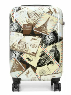 Ensemble 3 Valises Madisson Postcards -Delsey Soldes Magasin ensemble valise madisson 576364z