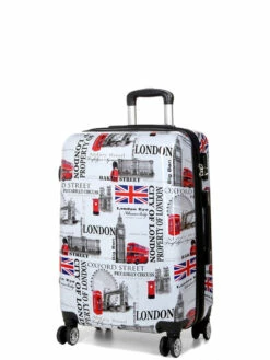 Ensemble 3 Valises Madisson London Feelings -Delsey Soldes Magasin ensemble valise madisson 577758z