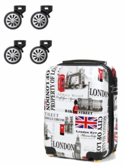 Ensemble 4 Valises Madisson London Feelings -Delsey Soldes Magasin ensemble valise madisson 770755z