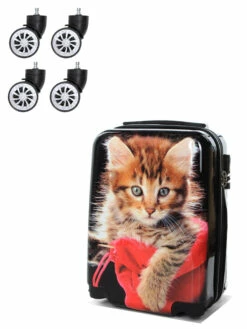 Ensemble 4 Valises Madisson Chaton -Delsey Soldes Magasin ensemble valise madisson 842947z