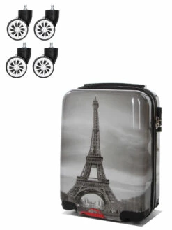 Ensemble 4 Valises Madisson Tour Eiffel -Delsey Soldes Magasin ensemble valise madisson 843013z