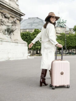 Valise Delsey St Tropez Slim 55 Cm -Delsey Soldes Magasin valise delsey 666862z