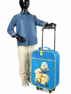 Valise Les Minions 48 Cm -Delsey Soldes Magasin valise dessins animes 304307z