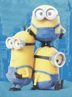 Valise Les Minions Trio 51 Cm -Delsey Soldes Magasin valise dessins animes 753830z