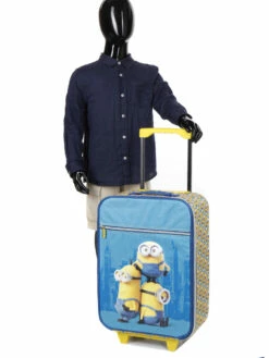 Valise Les Minions Trio 51 Cm -Delsey Soldes Magasin valise dessins animes 753839z