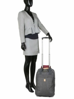 Valise Lys Urban 50 Cm - Poche Frontale -Delsey Soldes Magasin valise lys 742902z