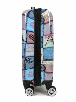 Valise Madisson Patchwork Paris 55 Cm -Delsey Soldes Magasin valise madisson 877283z