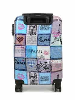 Valise Madisson Patchwork Paris 55 Cm -Delsey Soldes Magasin valise madisson 877284z