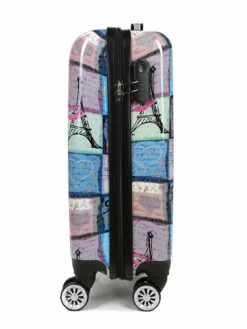 Valise Madisson Patchwork Paris 55 Cm -Delsey Soldes Magasin valise madisson 877285z