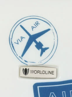 Valise Worldline Freetown Stamps 54 Cm -Delsey Soldes Magasin valise worldline 477970z