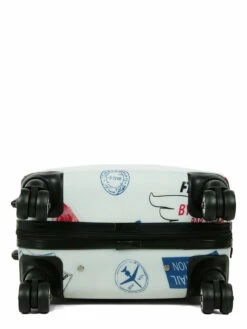 Valise Worldline Freetown Stamps 54 Cm -Delsey Soldes Magasin valise worldline 477979z