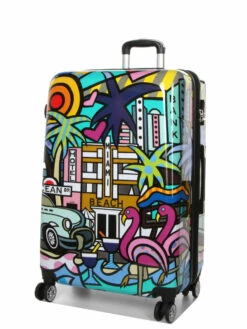 Ensemble 3 Valises Madisson Miami Beach -Delsey Soldes Magasin ensemble valise madisson 676674z