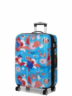 Ensemble 3 Valises Snowball Flowers & Birds -Delsey Soldes Magasin ensemble valise snowball 580873z