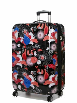 Ensemble 3 Valises Snowball Flowers & Birds -Delsey Soldes Magasin ensemble valise snowball 580890z