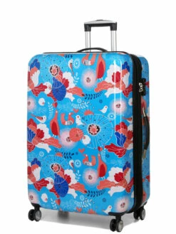 Ensemble 3 Valises Snowball Flowers & Birds -Delsey Soldes Magasin ensemble valise snowball 580907z