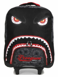 Sac à Dos à Roulettes Freegun Monster Eyes -Delsey Soldes Magasin sac dos freegun 778017z
