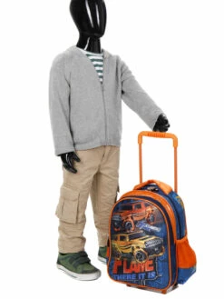 Sac à Dos à Roulettes Madisson Kids Flame 37 Cm -Delsey Soldes Magasin sac dos madisson 566294z