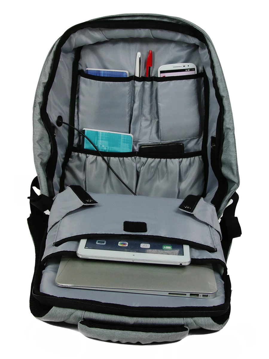 Sac à Dos Ordinateur Antivol Bagsmart Commuter 15.6 Pouces 12 Sac à Dos Ordinateur Antivol Bagsmart Commuter 15.6 Pouces – Image 10