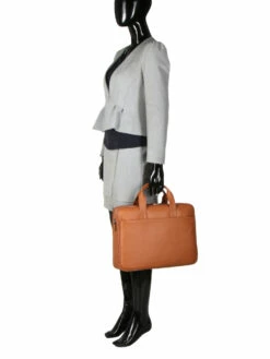 Porte Ordinateur Hexagona Confort 15.6 Pouces - 2 Compartiments -Delsey Soldes Magasin sac ordinateur hexagona 725440z